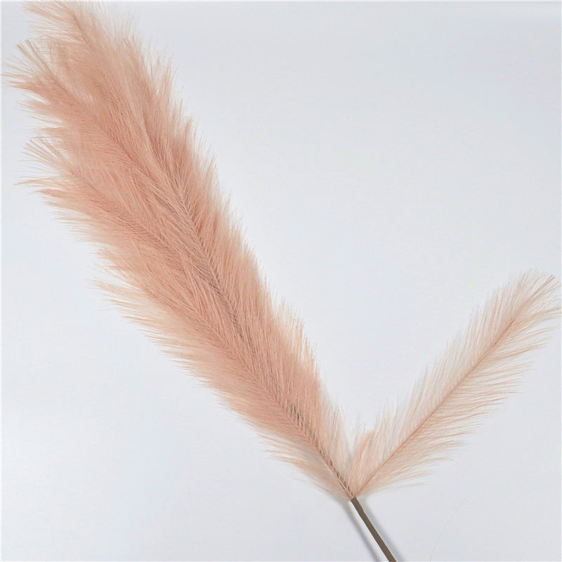 Faux Pampas Grass Stems – Peach