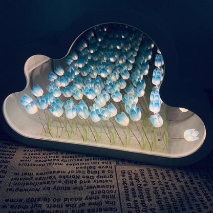 DIY Cloud Tulip Mirror Light – photo 8