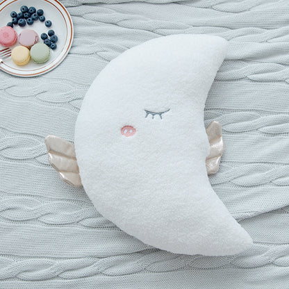 Angel Cloud, Moon & Star Pillow – Moon