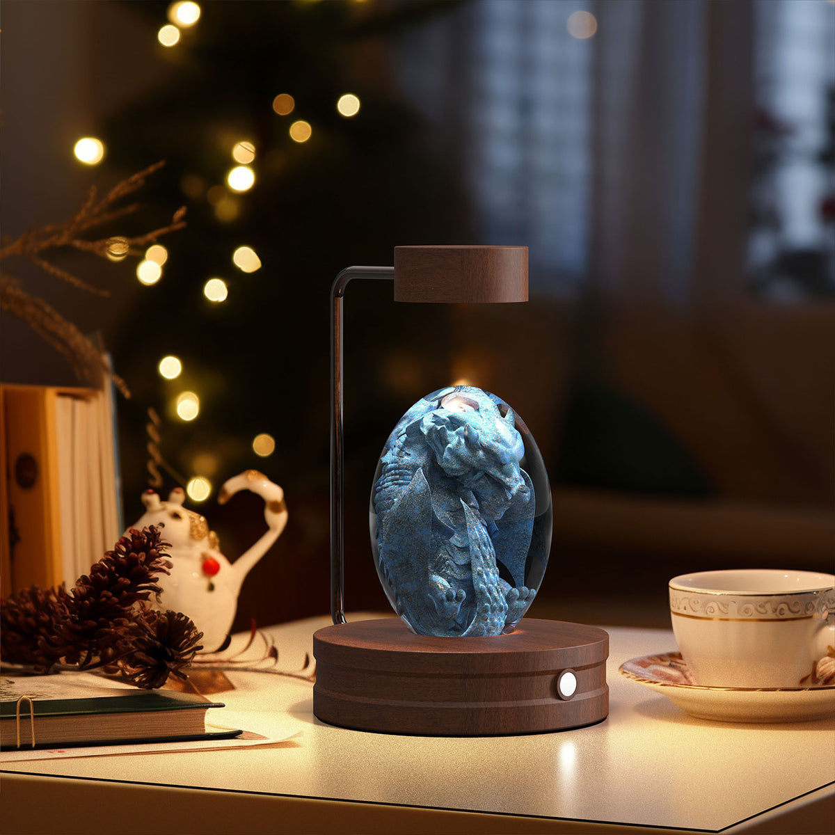 3D Crystal Ball Night Light – photo 3