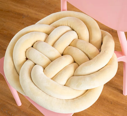 Knot Pillow – Yellow