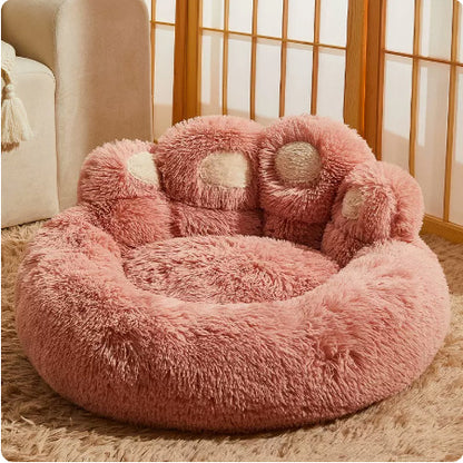 Giant Paw Dog Bed – Pink
