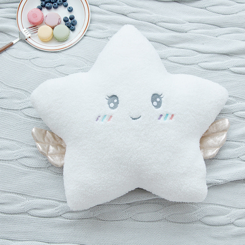 Angel Cloud, Moon & Star Pillow – Star