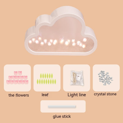 DIY Cloud Tulip Mirror Light – photo 5