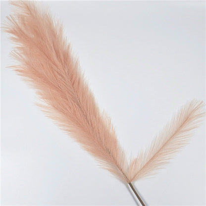 Faux Pampas Grass Stems – Peach