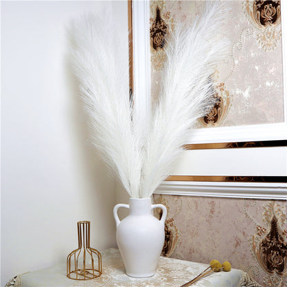 Faux Pampas Grass Stems – Ivory