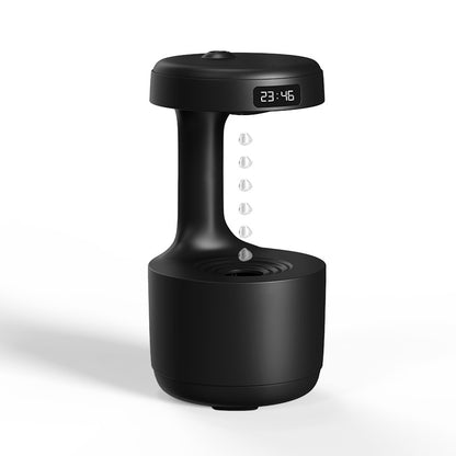 Anti-Gravity Water Drop Humidifier – Black
