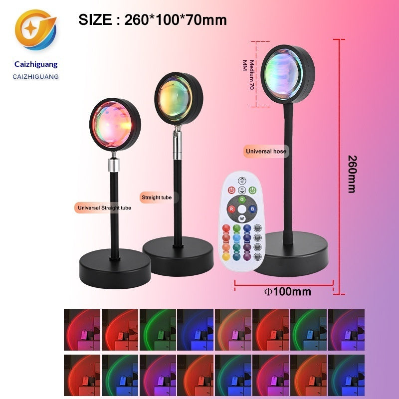Sunset Projection Lamp – RGB 16 Colors