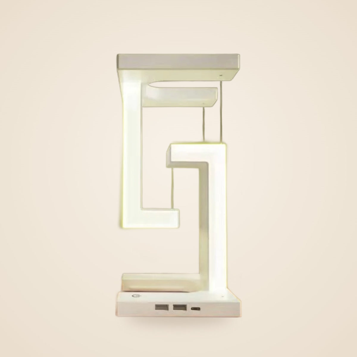 Floating lamp and wireless charger