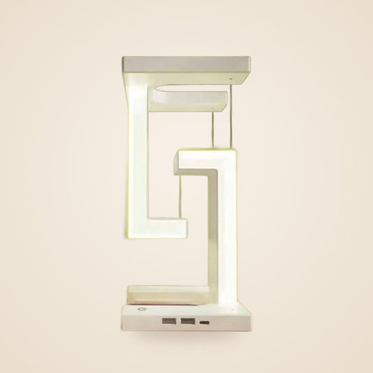 Floating lamp and wireless charger