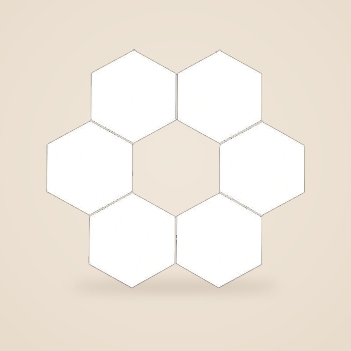 Hexagon Touch Lights (6 Pack)