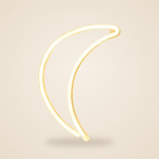 LED Neon Sign Night Light - Moon