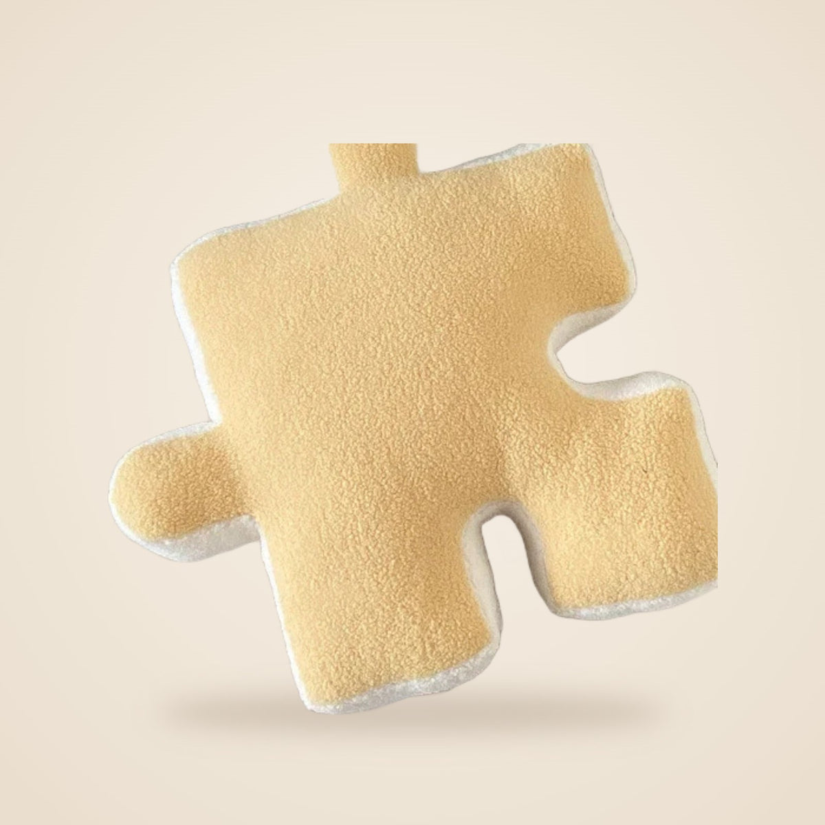 Puzzle piece pillow