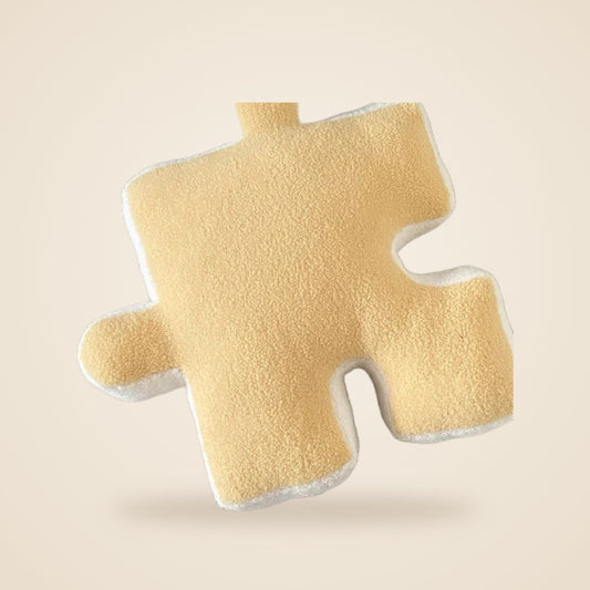 Puzzle piece pillow