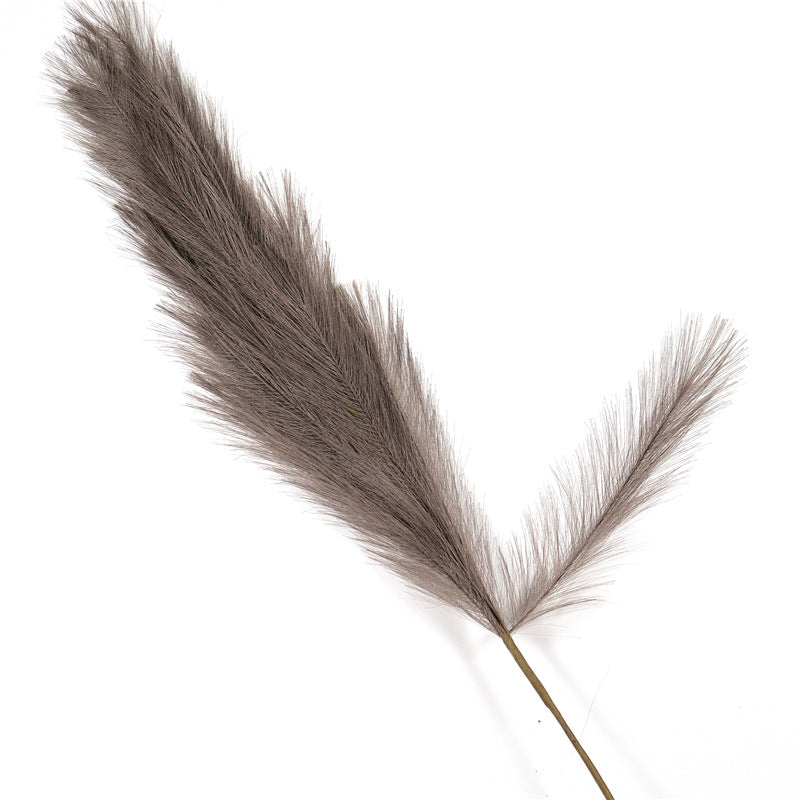 Faux Pampas Grass Stems – Taupe