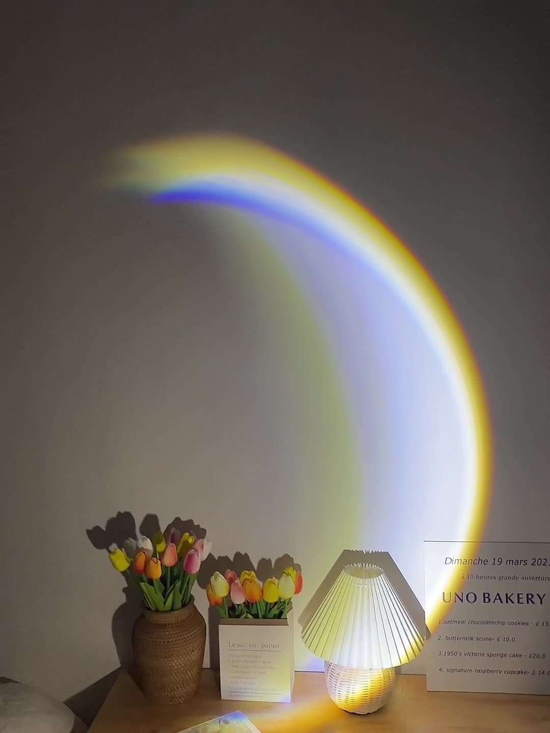 Rainbow Moon Halo Lamp – photo 4